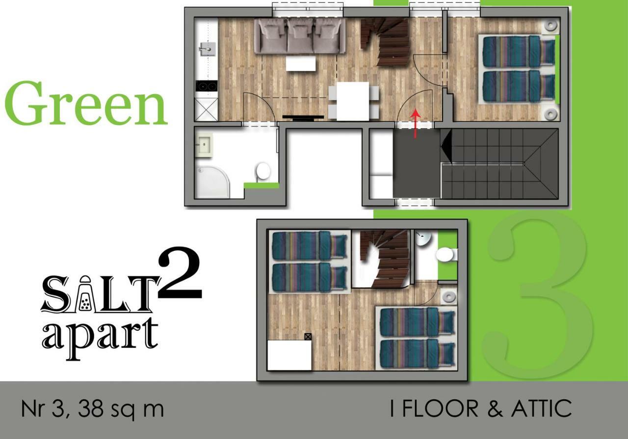 Apartamenty Saltapart2 Wieliczka Luaran gambar
